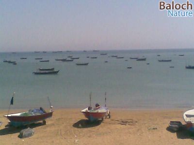 A Beach of Balochistan
Tayab e nadarag
تیاب ء ندارگ
بحر ء بلوچا چُشیں ھزاراں تیاب است - بلے بے واھُندیے سوب بے چاڑ او ویران انت -۔

