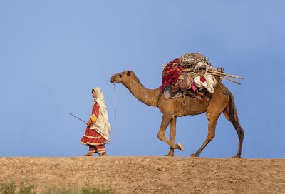 Baloch woman and camel 
Baloch janeen o hoshter
اے اکس ءَ چے انچو سما بیت اے جنین لڑگاں انت ۔ پرچا کہ اشیے گدان یا گدام ہوشترے  سرا انت ۔ چونایا بلوچ گیشتر کاہچر چارانت ءُ وتی  دلوتاں ہمودا برانت ۔ ہمے کہچرے نزیک ءَ وتی تنبو ءَ مک کن ان ت۔ ادا ہمے زانگ بیت کہ اے نوکیں جاگہ نوکیں کاہچرے ءَ رواگان ان ت۔
